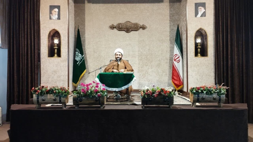 دیدار حجتالاسلام والمسلمین فاضل بامدیر حوزههای علمیه خواهران استان ایلام و جمعی از بانوان طلبه استان