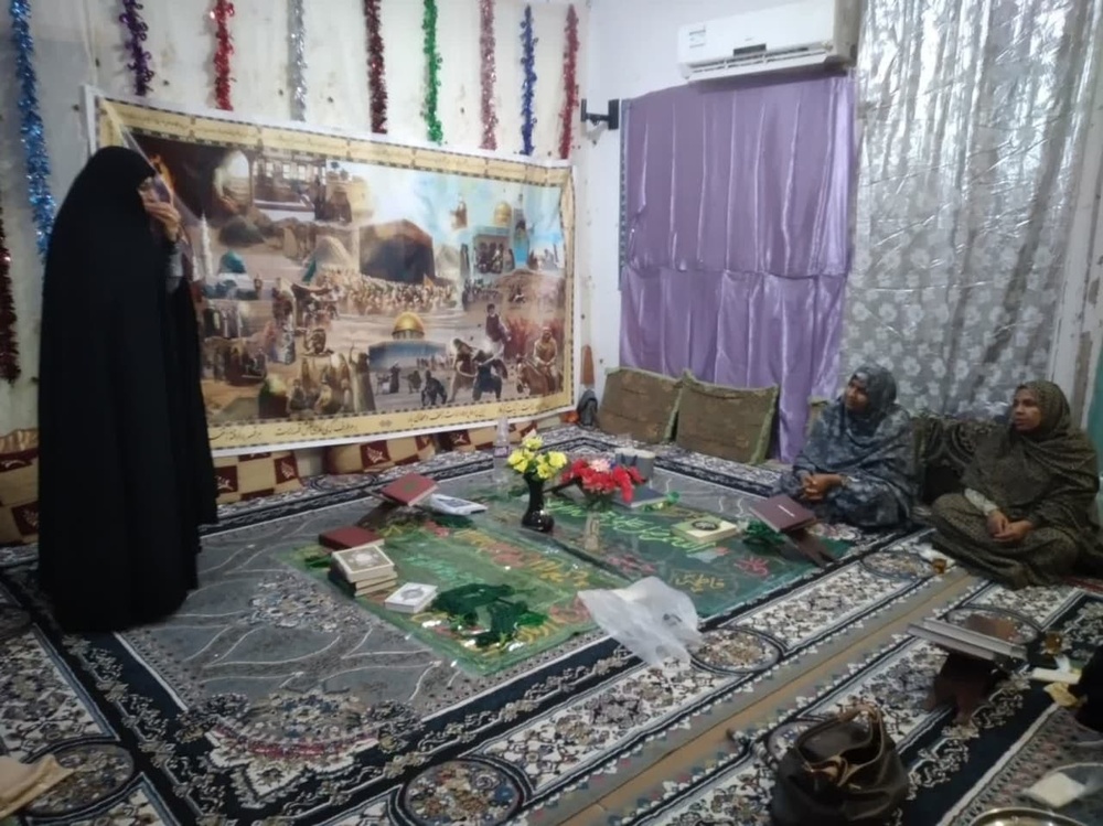 برگزاری طرح پرده خوانی با آیهها در جزیره قشم