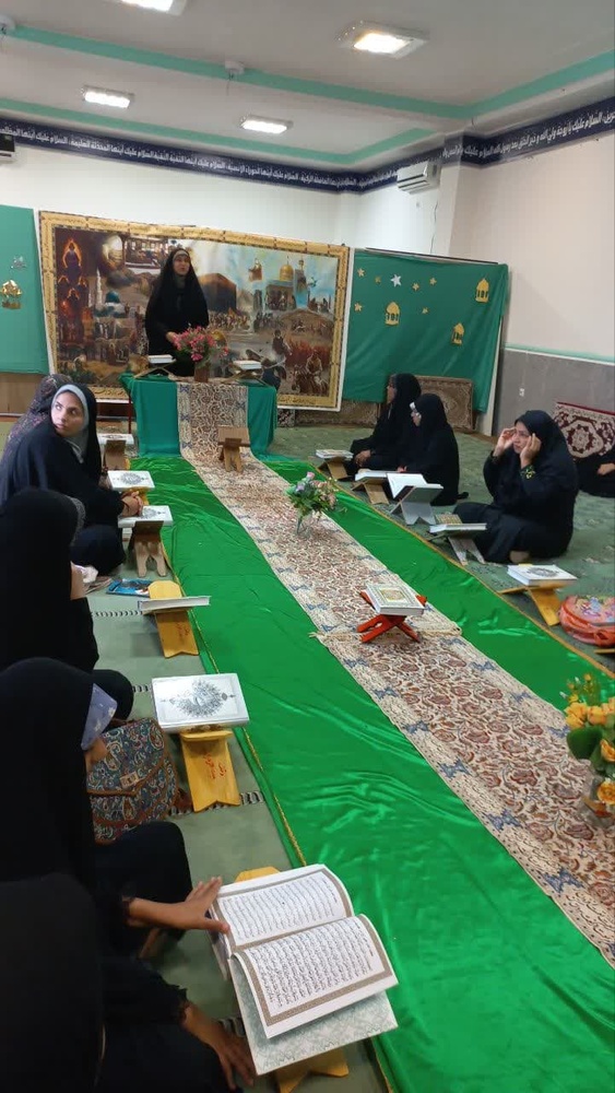 برگزاری طرح پرده خوانی با آیهها در جزیره قشم