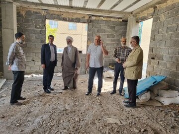 تصاویر/ بازدید امام جمعه، شهردار و خیرین از مدرسه‌ معصومیه تفرش