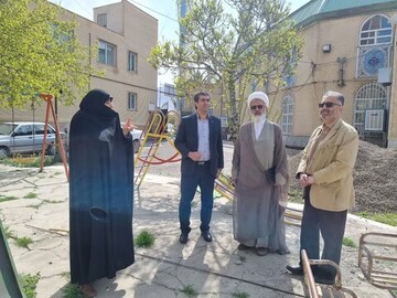 تصاویر/ بازدید امام جمعه، شهردار و خیرین از مدرسه‌ معصومیه تفرش
