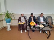 بازدید رئیس اداره ارتباطات و همکاری‌های حوزه‌های علمیه خواهران از مدرسه علمیه کوثر ابرکوه