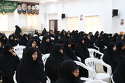 تصاویر/ مراسم شهادت امام صادق ع در مدرسه علمیه معصومیه بوشهر