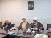 تجلیل از مقام استاد در آستانه دهه کرامت در ساوه