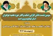 برگزاری نشست دانش افزایی اساتید و کادر حوزه علمیه خواهران استان کهگیلویه و بویراحمد در یاسوج