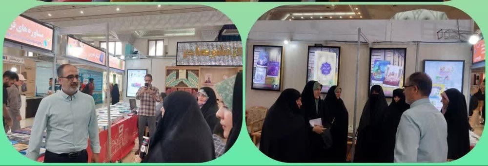 بازدید طلاب مدارس علمیه خواهران استان تهران از نمایشگاه کتاب 1404