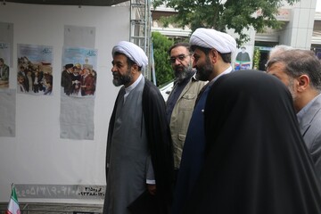 تصاویر/ برگزاری نمایشگاه آثار شهید رئیسی در استان مازندران