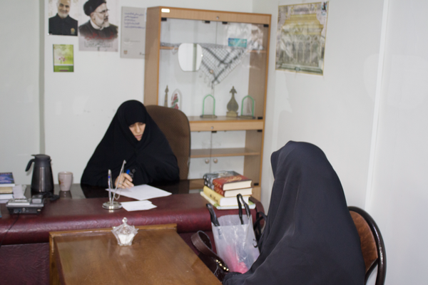 تعیین سطح‌بندی شرکت‌کنندگان دوره آموزش مداحی بانوان رباط‌کریم