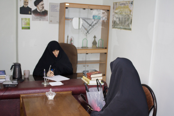 تعیین سطح‌بندی شرکت‌کنندگان دوره آموزش مداحی بانوان رباط‌کریم