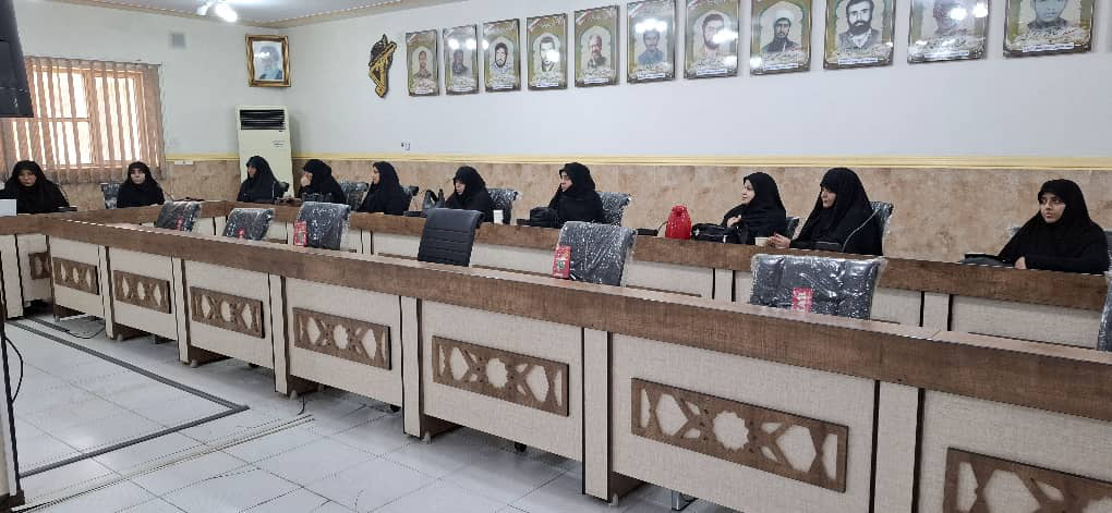 نشست تخصصی کارگروه زنان و خانواده مجمع بسیجیان ناحیه مقاومت اهواز