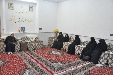 دیدار طلاب طرح امین اشکذر با امام جمعه؛ گزارشی از عملکرد و دغدغه‌ها