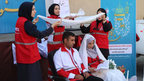 زوج نجاتگر قزوینی در خط مقدم امداد «بله» گفتند