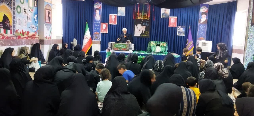 طنین نوای «یا علیاصغر» در مرکز تخصصی الزهرا (سلام الله علیها) قروه