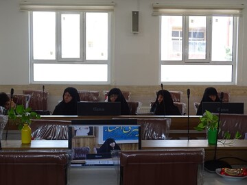 آیین سنگر‌سپاری معاون فرهنگی حوزه علمیه خواهران استان اصفهان