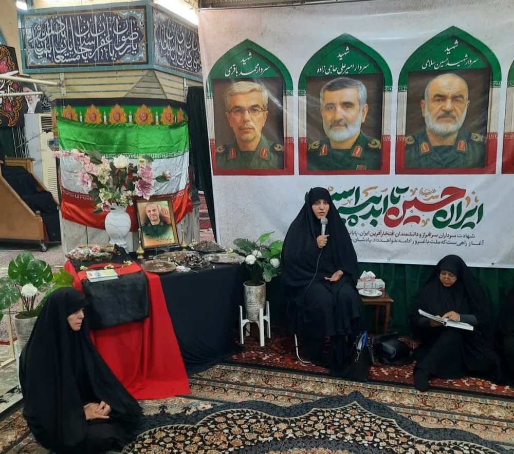 برگزاری مراسم گرامی‌داشت شهید موسویان در مسجد جامع شهرستان نراق