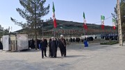 برگزاری آیین عطرافشانی و غبارروبی مزار شهدای جنگ تحمیلی ۱۲ روزه