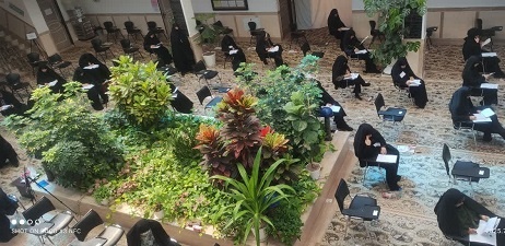 برگزاری آزمون ورودی حوزه علمیه خواهران استان قم، همزمان با سراسر کشور