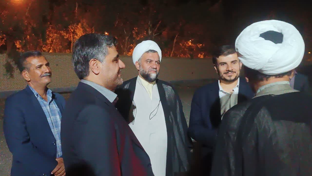 بازدید فرماندار و نماینده مردم شهرستانهای نهبندان و سربیشه در مجلس از حوزه علمیه خواهران نهبندان