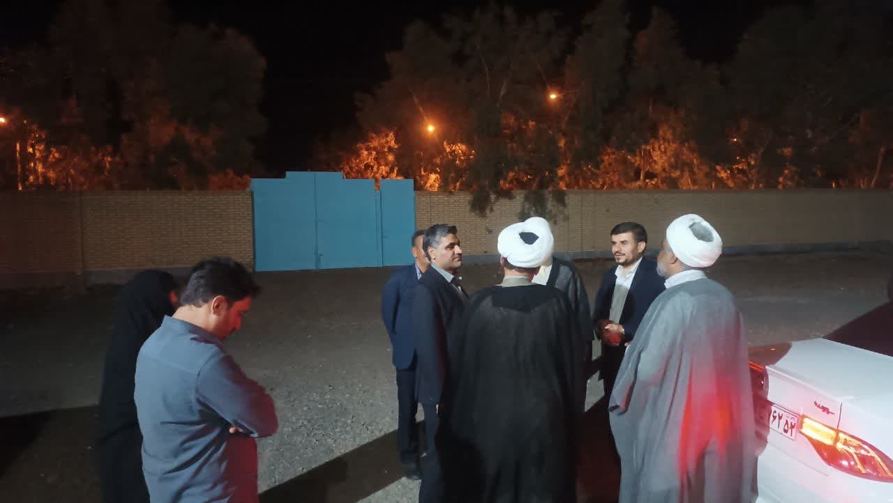  بازدید فرماندار و نماینده مردم شهرستان‌های نهبندان و سربیشه در مجلس از حوزه علمیه خواهران نهبندان 