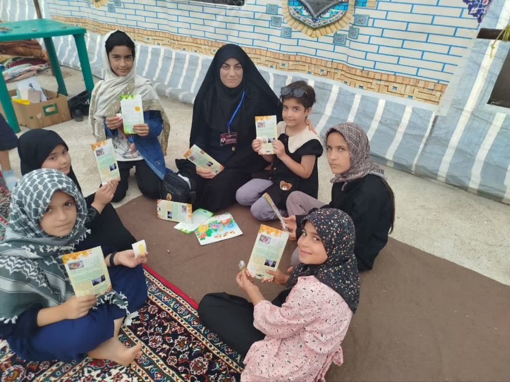 فعالیت مدارس علمیه خواهران استان کرمانشاه در اربعین