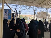 از فعالیت طلاب خواهر در نقطه صفر مرزی خسروی تا برپایی موکب شبانه‌روزی امام حسین(ع)+ تصاویر