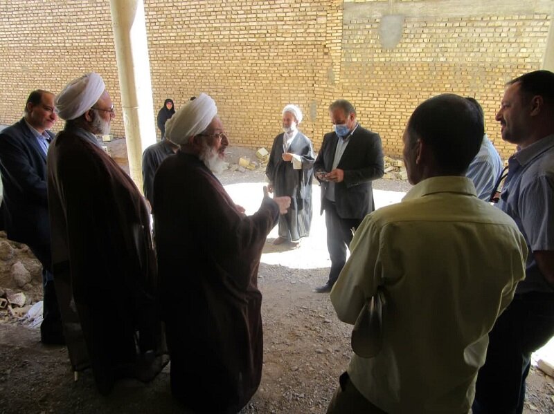 بازدید مدیرکل مرکز عمران حوزه‌های علمیه خواهران از پروژه عمرانی مدرسه علمیه ام‌ابیها(س) تفت+ تصاویر