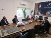 نشست مشترک مدیرکل مرکز عمران حوزه‌های علمیه خواهران کشور و رئیس سازمان مدیریت استان یزد