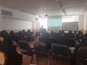 برگزاری کارگاه تخصصی «معین امام جماعت مساجد» ویژه بانوان مبلغ در میبد