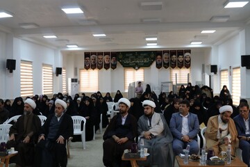 تصاویر/ برگزاری مراسم افتاحییه سال تحصیلی جدید حوزه علمیه خواهران استان بوشهر