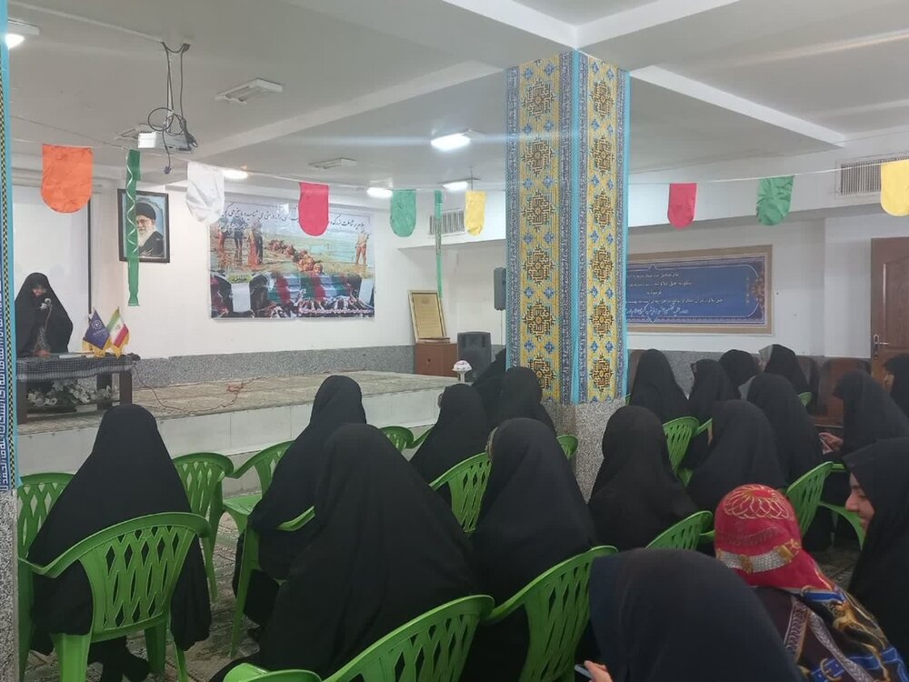 برگزاری مراسم گرامیداشت هفته دفاع مقدس در مدرسه علمیه رفسنجان