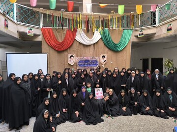 تصاویر/ همگامی علم و ایثار در مدرسه علمیه خواهران برازجان