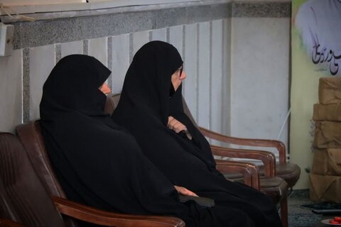 مراسم گرامیداشت هفته دفاع مقدس در مدرسه علمیه تخصصی فاطمیه کرمان