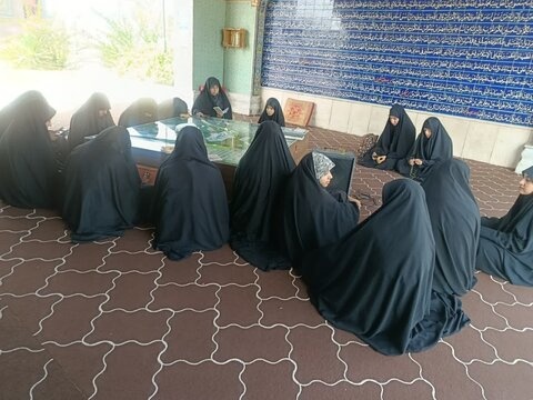 برگزاری کلاس‌های اربعین تعالی در مدرسه علمیه فاطمه الزهرا (س) بم