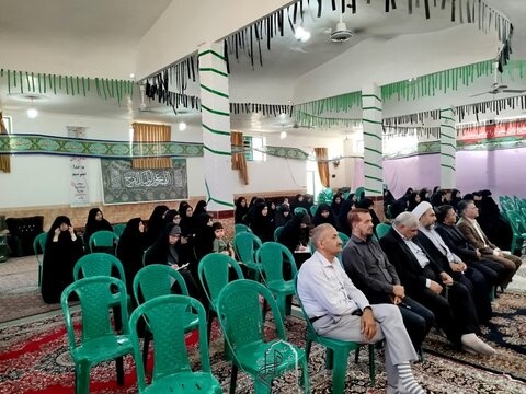 مراسم آغاز سال تحصیلی در مدرسه علمیه شهر ماهان