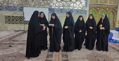 فعالیت فرهنگی دختران جوان طلبه در محفل مشکات  