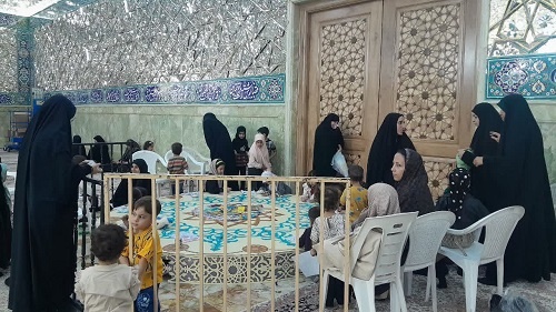 فعالیت فرهنگی دختران جوان طلبه در محفل مشکات  