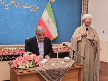 حضور نماینده مردم  یزد و اشکذر در  سومین نشست فصلی مدیران مدارس علمیه خواهران استان یزد