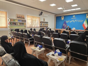 حضور نماینده مردم  یزد و اشکذر در  سومین نشست فصلی مدیران مدارس علمیه خواهران استان یزد
