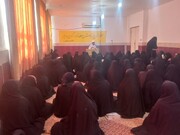 بازدید جامع مدیر حوزه‌های علمیه خواهران استان سیستان و بلوچستان از حوزه علمیه فاطمیه بزمان