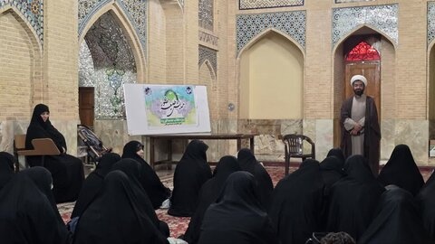 طلیعه حضور طلاب مدرسه علمیه نرجسیه سیرجان