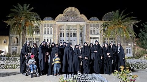 طلیعه حضور طلاب مدرسه علمیه نرجسیه سیرجان