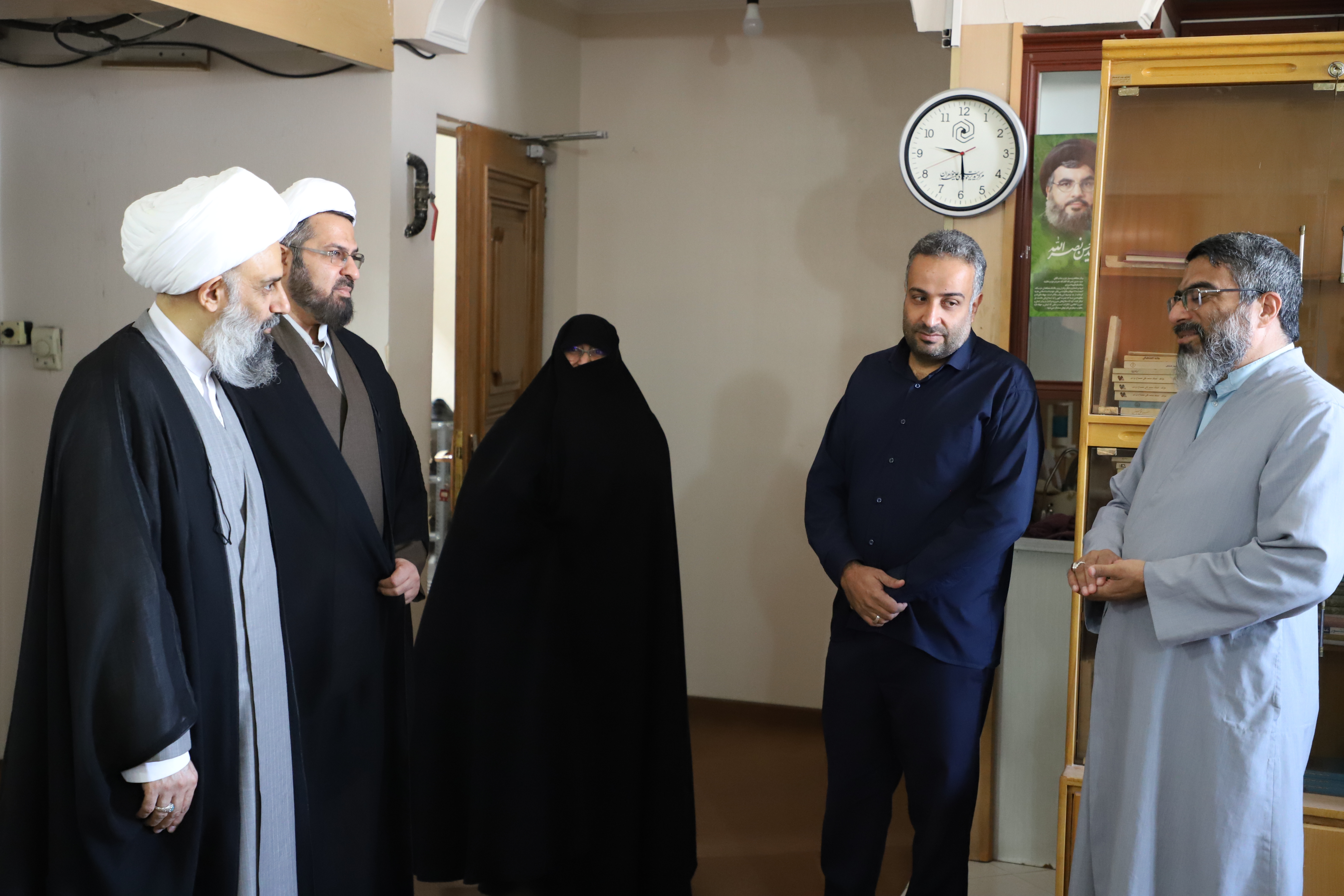 بازدید مدیر حوزههای علمیه خواهران از مرکز آموزشهای غیرحضوری+ عکس