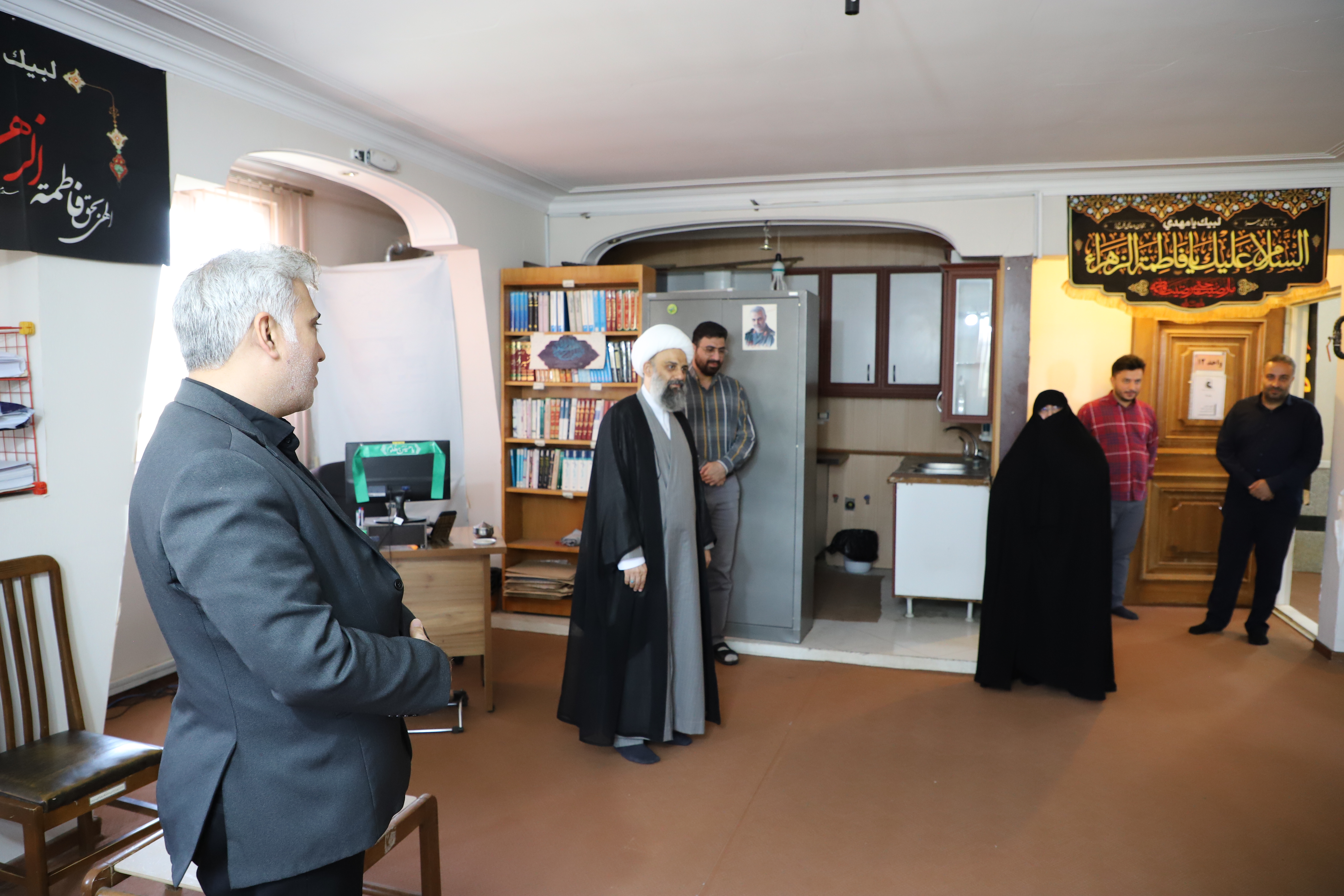 بازدید مدیر حوزههای علمیه خواهران از مرکز آموزشهای غیرحضوری+ عکس