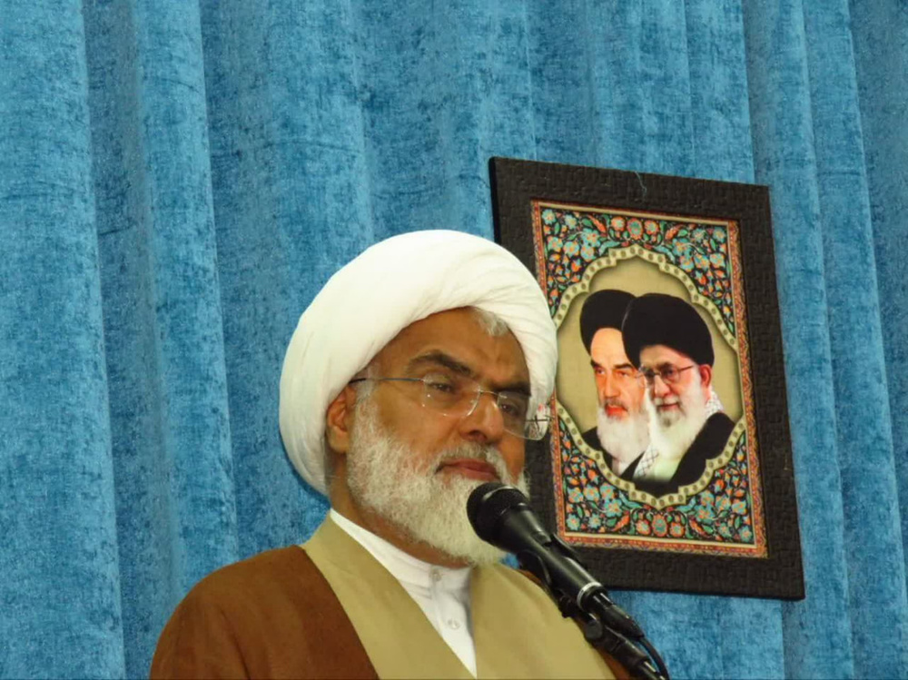 حضور طلاب مدارس علمیه در راهپیمایی 13 آبان