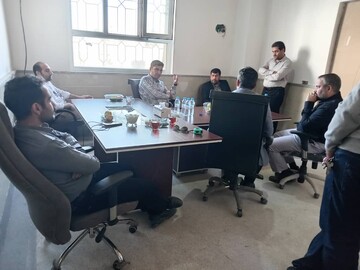 بازدید معاون اداری مالی مدیریت حوزه علمیه خواهران استان تهران از پروژه عمرانی حوزه علمیه خواهران شهریار