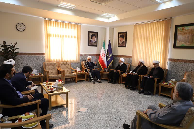 دیدار معاون فرهنگی سازمان عقیدتی سیاسی فراجا با مدیر حوزه های علمیه خواهران