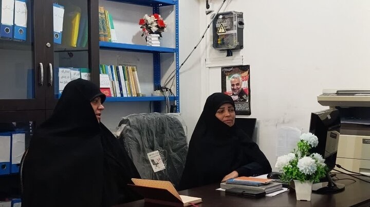 حضور در مدرسه علمیه فاطمه الزهرا (س) بم