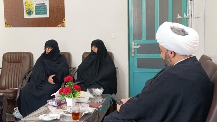 حضور در مدرسه علمیه فاطمه الزهرا (س) بم