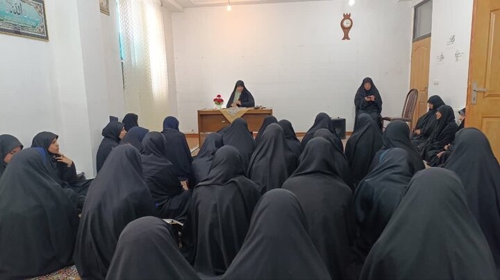 حضور در مدرسه علمیه فاطمه الزهرا (س) بم