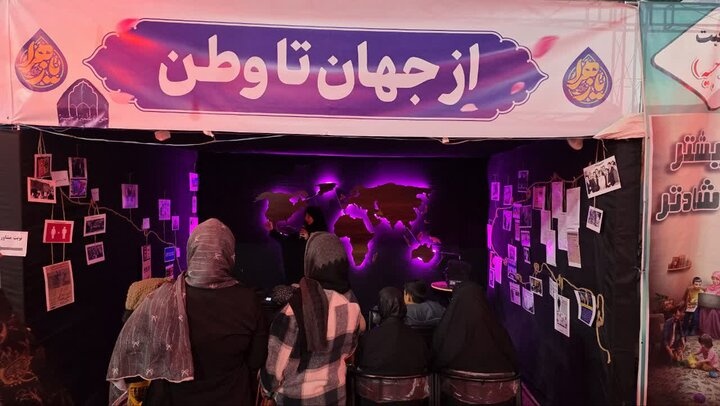 فعالیت مدرسه علمیه نرجسیه سیرجان در سوگواره کوچه های بنی هاشم